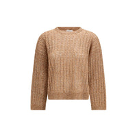 Brunello Cucinelli Brown Linen Sweatshirt
