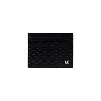 Armani Exchange Black Leather Wallet