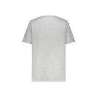 Balmain Gray Cotton T-Shirt
