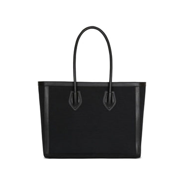 Balmain Black Cotton Tote Bag