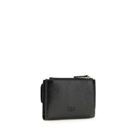 PINKO Black Calf Leather Bos Taurus Wallet