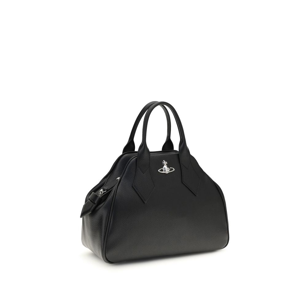 Vivienne Westwood Black Polyurethane Shoulder Bag