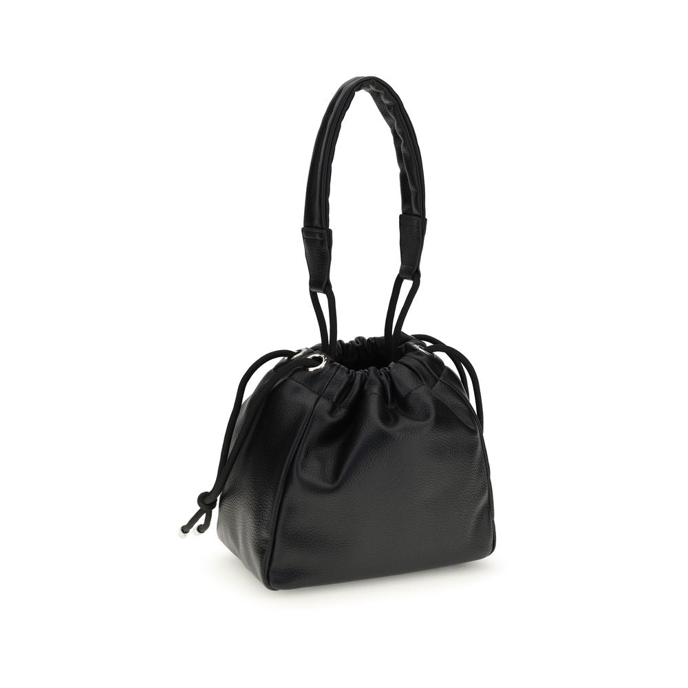 Vivienne Westwood Black Polyurethane Shoulder Bag