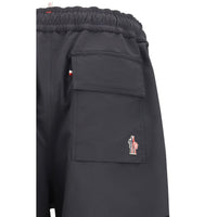Moncler Grenoble Black Polyester Bermuda Shorts