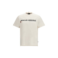 Moncler Grenoble White Cotton T-Shirt
