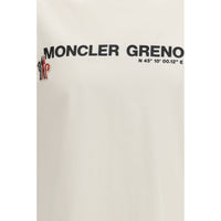 Moncler Grenoble White Cotton T-Shirt