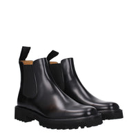 Church's Black Leather Ankle Boots
