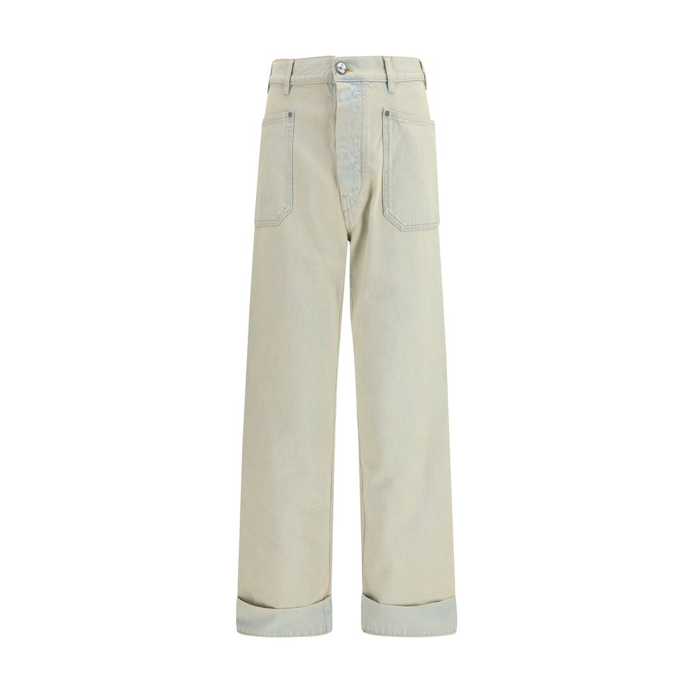 Vivienne Westwood Blue Cotton Jeans Denim