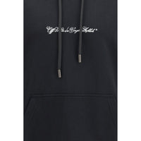 Off-White Black Cotton Sweatshirt