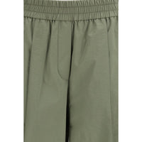 Brunello Cucinelli Bicolor Cotton Casual Pants