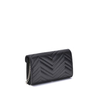 Gucci Black Calf Leather Bos Taurus Shoulder Bag