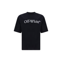 Off-White Black Cotton T-Shirt