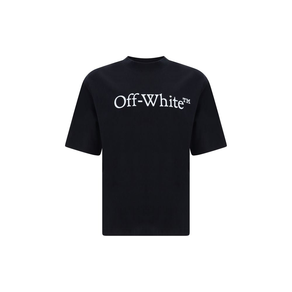 Off-White Black Cotton T-Shirt