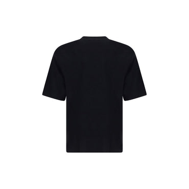 Off-White Black Cotton T-Shirt