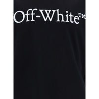 Off-White Black Cotton T-Shirt