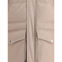 Brunello Cucinelli Beige Wool Clothing