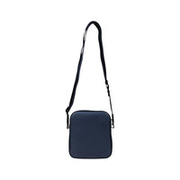 Hugo Boss Blue Recycled Polyurethane Messenger Bag