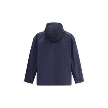 Thom Browne Blue Polyester Shell Jacket
