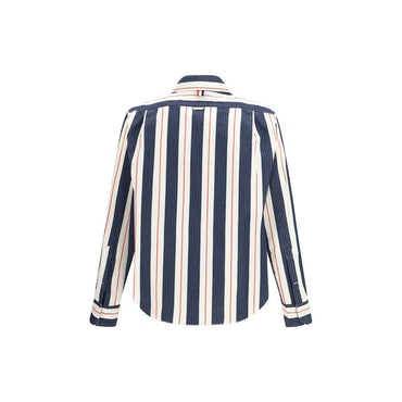 Thom Browne Multicolor Cotton Pattern Shirt