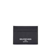 Balenciaga Black Calf Leather Bos Taurus Wallet