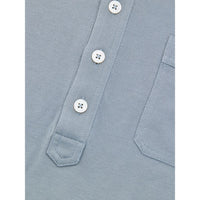 Tom Ford Blue Cotton Polo Shirt