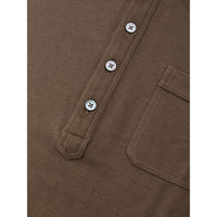 Tom Ford Brown Cotton Polo Shirt