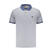 Timberland Blue Cotton Men's Polo