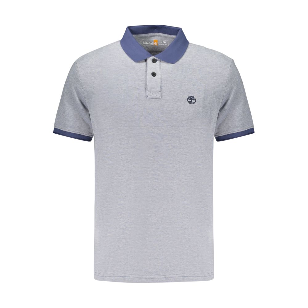 Timberland Blue Cotton Men's Polo