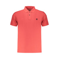 Timberland Red Cotton Men Polo