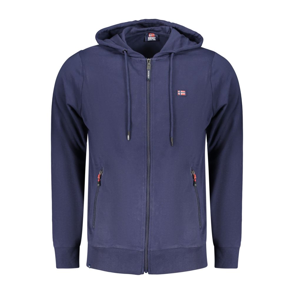 Norway 1963 Blue Cotton Men Sweatshirt