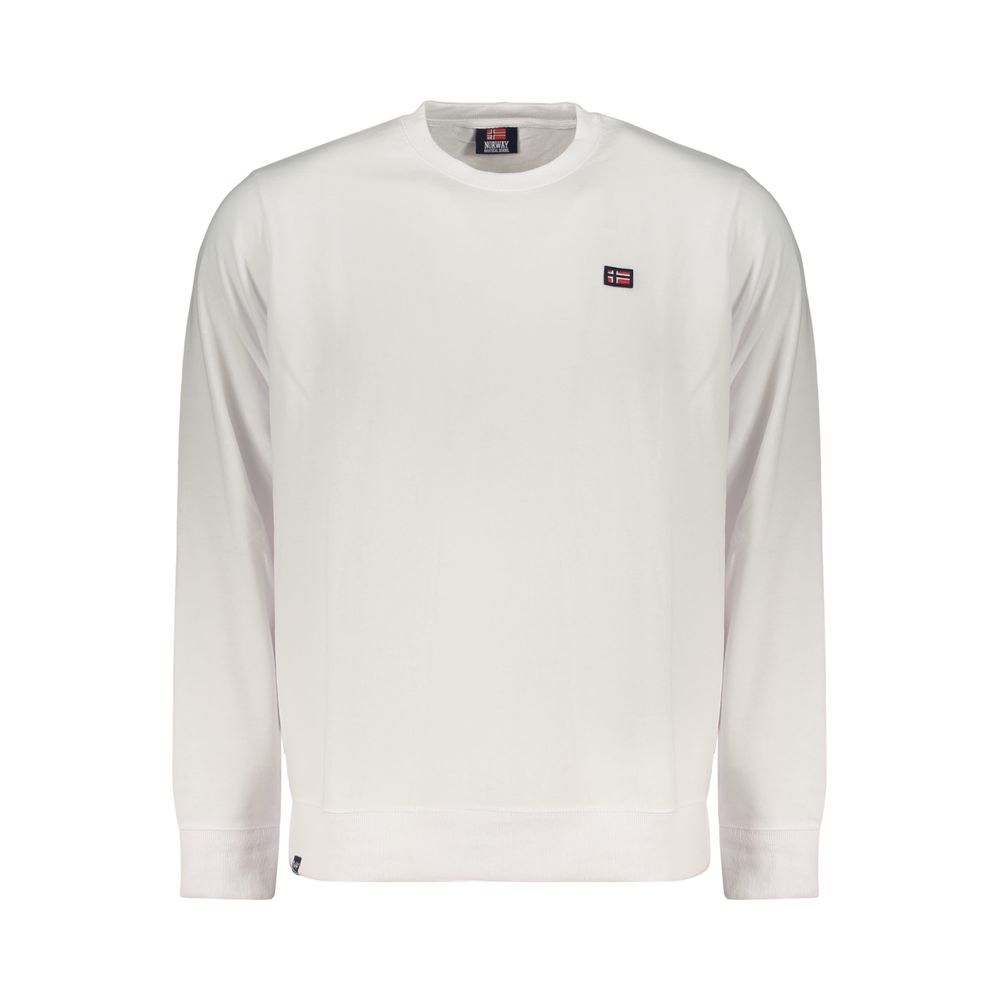 Norway 1963 Bianco Cotton Men Sweatshirt