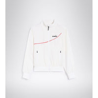 Diadora White Polyamide Shell Jacket