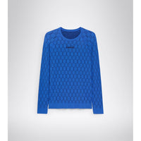 Diadora Blue Polyamide Long Sleeve T-Shirt