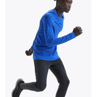 Diadora Blue Polyamide Long Sleeve T-Shirt