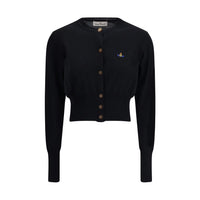 Vivienne Westwood Black Cotton Cardigan
