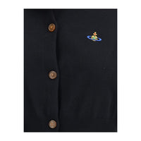 Vivienne Westwood Black Cotton Cardigan