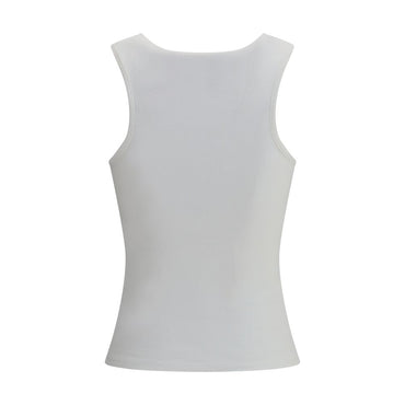 Vivienne Westwood White Cotton Tank Tops