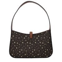 Michael Kors Brown Fabric Handbag