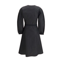 Moncler Black Cotton Casual Dress