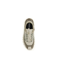 Moncler Beige Polyamide Athletic Sneakers