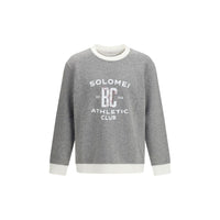 Brunello Cucinelli Gray Cotton Sweatshirt
