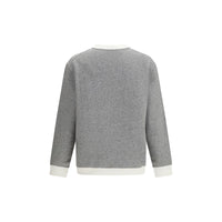 Brunello Cucinelli Gray Cotton Sweatshirt