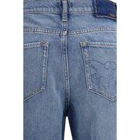 PINKO Blue Cotton Jeans Denim