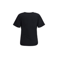PINKO Black Cotton T-Shirt
