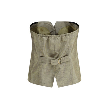 Forte_Forte Gold Cotton Top