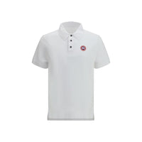 Canada Goose White Cotton Polo Shirt