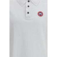 Canada Goose White Cotton Polo Shirt