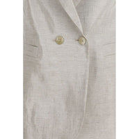 Forte_Forte Silver Cotton Blazer