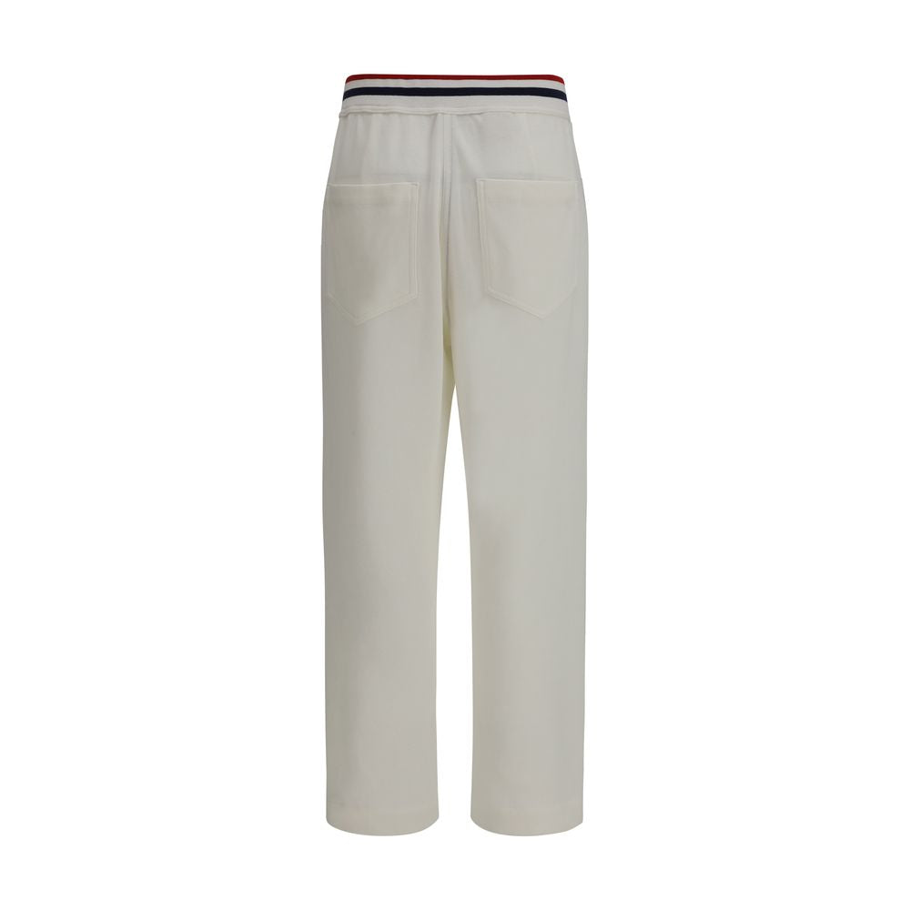 Brunello Cucinelli White Cotton Casual Pants
