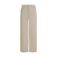 Brunello Cucinelli Beige Cotton Jeans Denim
